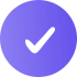 Purple Tick Logo