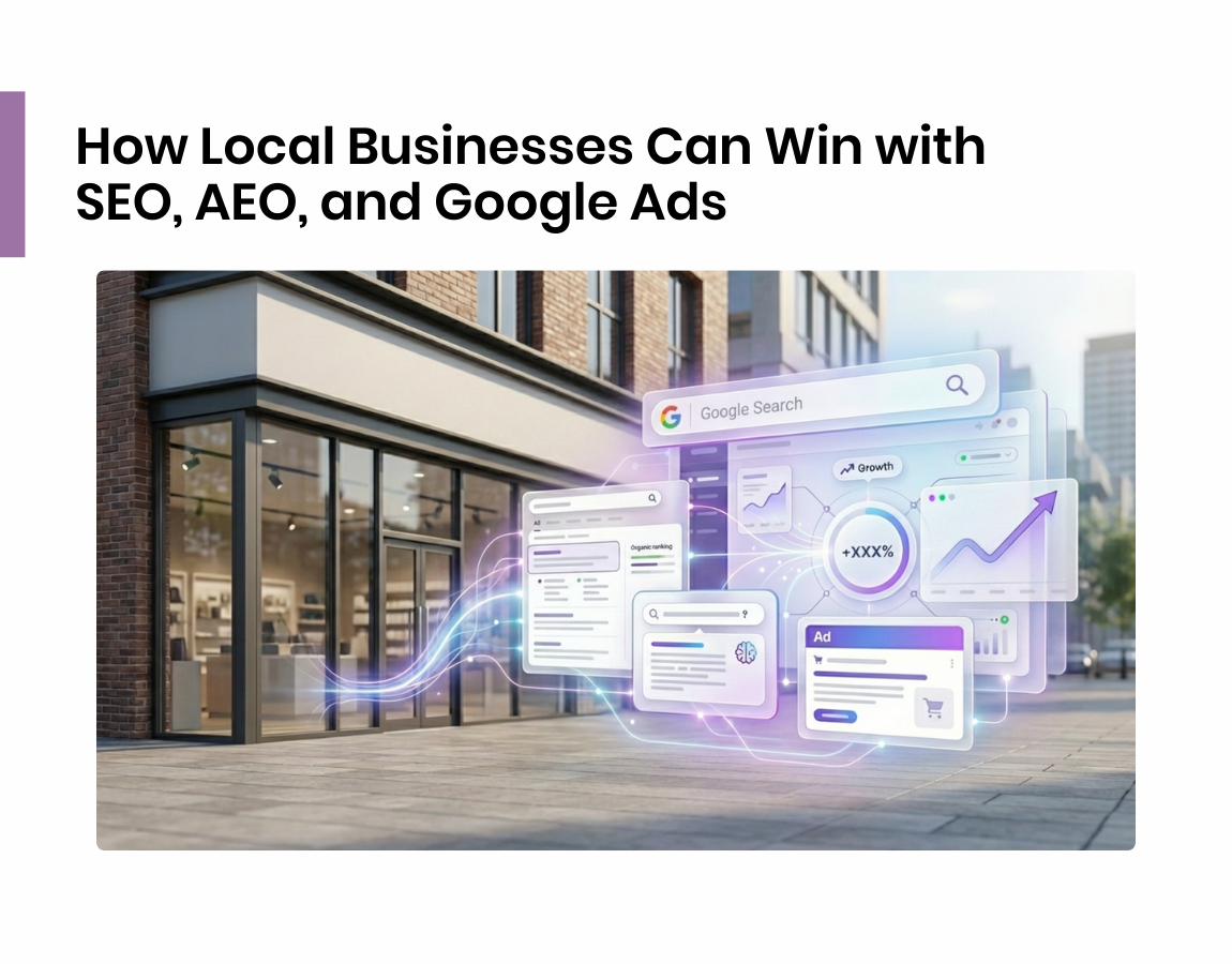 How Local Businesses Can Win with SEO, AEO, and Google Ads