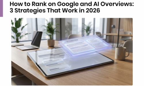 How to Rank on Google and AI Overviews: 3 Strategies That Work in 2026